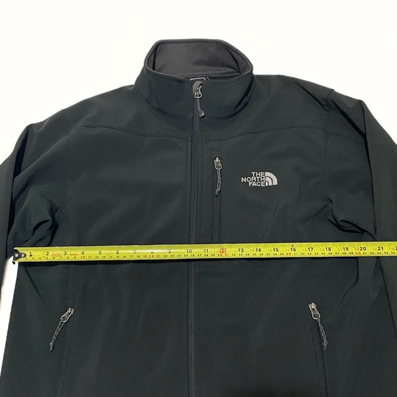 North Face Mens Apex Full Zip Outdoor Jacket Collared Fall Coat Medium - Picture 8 of 9